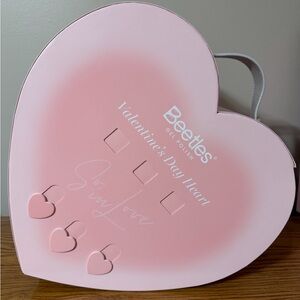 Beetles Valentine’s Day Heart Gel Polish Set — Pink